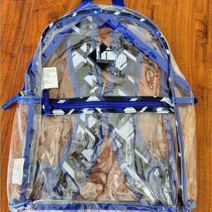 Eastport  clear backpack new